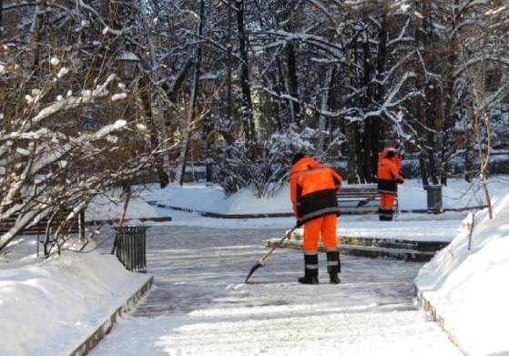 snowplowing